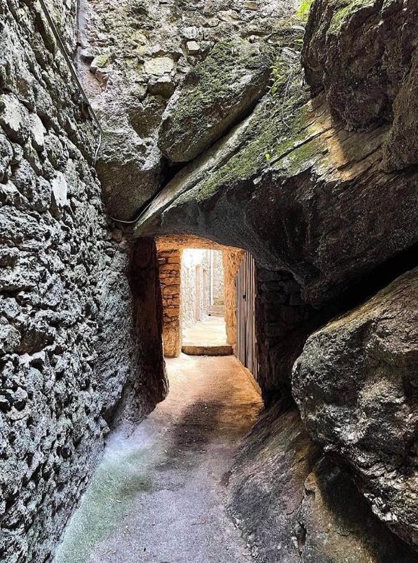 Gite Pommier Au Chateau Des Pauses Villa Saint-André-de-Majencoules Esterno foto