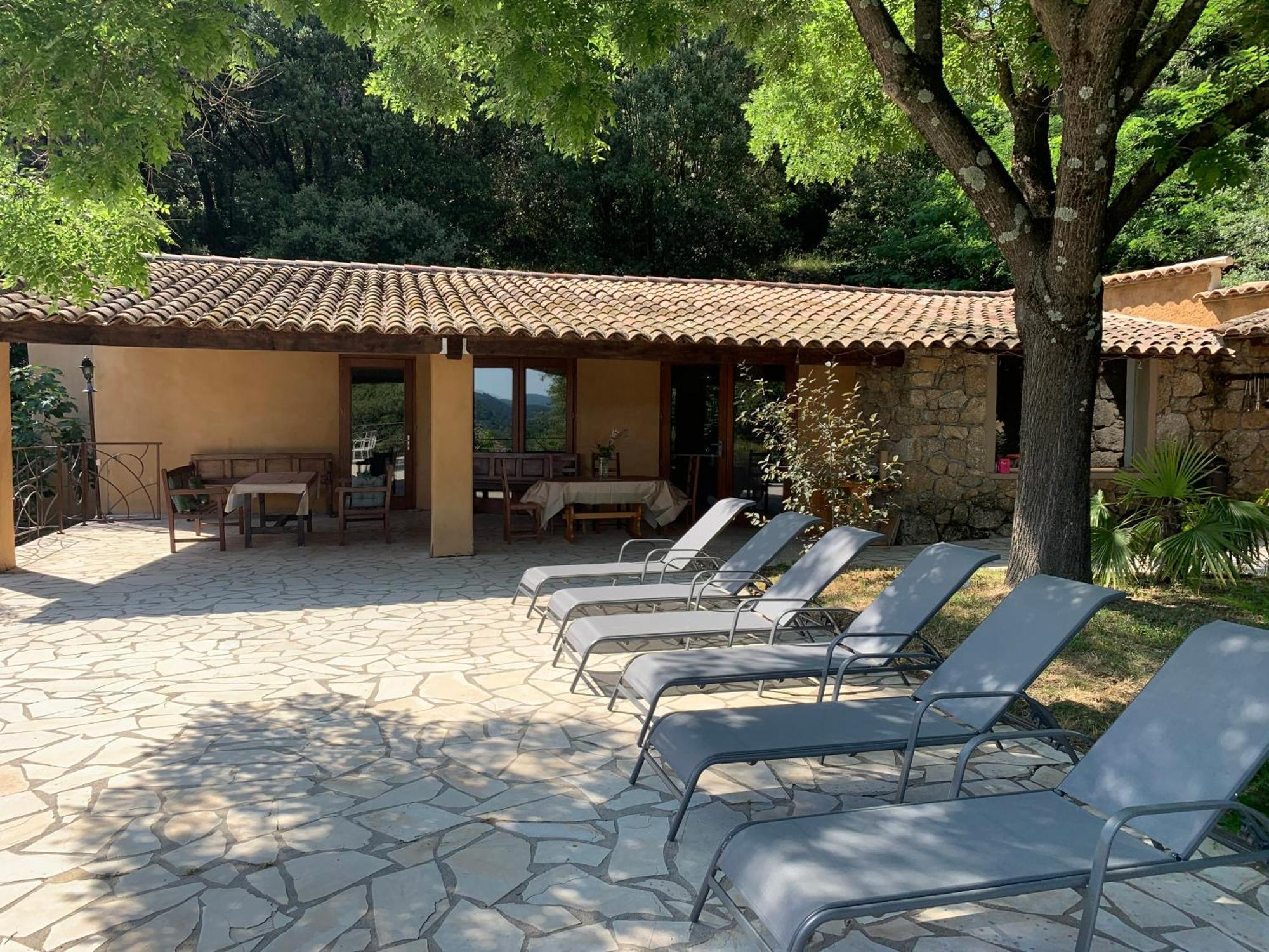 Gite Pommier Au Chateau Des Pauses Villa Saint-André-de-Majencoules Esterno foto